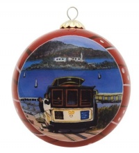 San Francisco Christmas Ornament - Cable Car San Francisco Christmas Ornament - Cable Car