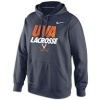 NCAA Nike Virginia Cavaliers KO Lacrosse Practice Performance Hoodie - Navy Blue (XX-Large)