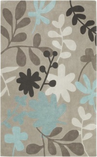 Surya COS-8924 Cosmopolitan Taupe 2-Feet by 3-Feet Area Rug Surya COS-8924 Cosmopolitan Taupe 2-Feet by 3-Feet Area Rug