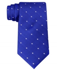 All the dots will connect with this standout silk tie from Tommy Hilfiger. All the dots will connect with this standout silk tie from Tommy Hilfiger.