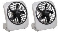 O2cool 5 Battery Operated Portable Fan X 2 O2cool 5 Battery Operated Portable Fan X 2