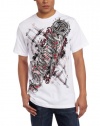 Southpole Men's High Definition Foil And Screen Print Graphic Tee