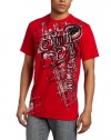 Southpole Men's Flock with Screen Print Tee