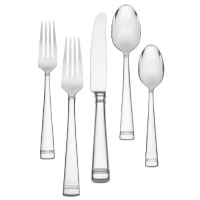 Wedgwood Vera Wang with Love 5-Piece Flatware Place Setting, Service for 1 Wedgwood Vera Wang with Love 5-Piece Flatware Place Setting, Service for 1