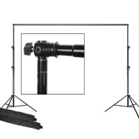 ePhoto Telescopic Backdrop Background Support Stand 2 Piece 7 Feet Stands and 6 Feet Cross Bar FT9116 ePhoto Telescopic Backdrop Background Support Stand 2 Piece 7 Feet Stands and 6 Feet Cross Bar FT9116