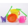 McToy Educational Products - 6 Piece Sandbox Beach Set - Bucket, Shovel & more... [Toy] - Sandbox Beach set includes 6 pieces