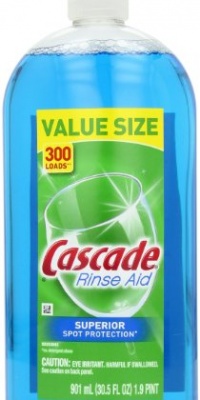 Cascade Rinse Aid, Dishwasher Rinse Agent, Original Scent 30.5 Fl Oz Cascade Rinse Aid, Dishwasher Rinse Agent, Original Scent 30.5 Fl Oz