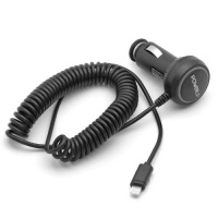 Aduro POWERUP Lightning 2.1 Amps/10W Rapid Coiled Car Charger for Apple iPhone 5, iPad 4, iPad Mini, iPod Touch 5G, iPod Nano 7G (Retail Packaging) Black Aduro POWERUP Lightning 2.1 Amps/10W Rapid Coiled Car Charger for Apple iPhone 5, iPad 4, iPad Mini, iPod Touch 5G, iPod Nano 7G (Retail Packaging) Black