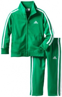 Adidas Boys 2-7 Itb Iconic Tricot Set, Bright Green, 2T Adidas Boys 2-7 Itb Iconic Tricot Set, Bright Green, 2T