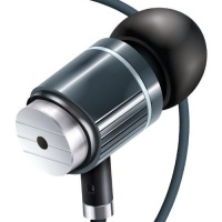 GOgroove AudiOHM BPM Noise Isolating Earbuds / In-Ear Headphones with Custom Fit Silicone Gels & Ergonomic Capsule Design - Slate Black ** Include Carrying Pouch ** GOgroove AudiOHM BPM Noise Isolating Earbuds / In-Ear Headphones with Custom Fit Silicone Gels & Ergonomic Capsule Design - Slate Black ** Include Carrying Pouch **