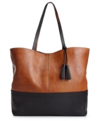London calling? You'll be perfectly prepared to dash out the door with this posh yet practical carryall from Patricia Nash. Gorgeous Italian leather is accented with handcrafted stitching, perforated detailing and signature hardware, making it the ideal companion for work or weekends away. London calling? You'll be perfectly prepared to dash out the door with this posh yet practical carryall from Patricia Nash. Gorgeous Italian leather is accented with handcrafted stitching, perforated detailing and signature hardware, making it the ideal companion for work or weekends away.