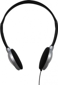 Maxell HP-200 Lightweight Stereo Headphones - Silver (190318) Maxell HP-200 Lightweight Stereo Headphones - Silver (190318)