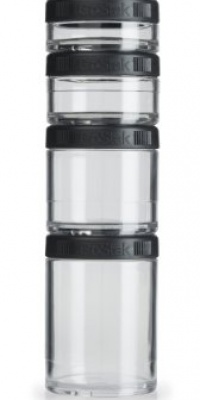 BlenderBottle 4-Pack Gostak Starter Jar, Black BlenderBottle 4-Pack Gostak Starter Jar, Black