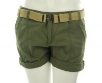 Calvin Klein Jeans Women's Belted Rolled Short Calvin Klein Jeans Women's Belted Rolled Short