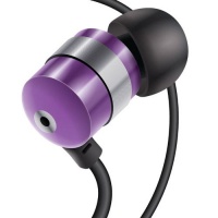 GOgroove audiOHM Earbuds / In-Ear Headphones with Interchangeable Noise Isolating Ergonomic Ear Gels (4 sizes) & Deep Bass for Smartphone , MP3 Player , Tablet , Laptop , Computer , DVD Player & Other Portable Electronics - Metallic Purple GOgroove audiOHM Earbuds / In-Ear Headphones with Interchangeable Noise Isolating Ergonomic Ear Gels (4 sizes) & Deep Bass for Smartphone , MP3 Player , Tablet , Laptop , Computer , DVD Player & Other Portable Electronics - Metallic Purple