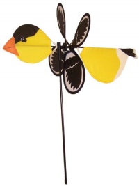 In the Breeze Goldfinch Baby Bird Garden Spinner In the Breeze Goldfinch Baby Bird Garden Spinner