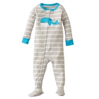Carter's Baby Boys One Piece Blue Whale Footed Cotton Sleeper Pajamas (12 Months) Carter's Baby Boys One Piece Blue Whale Footed Cotton Sleeper Pajamas (12 Months)