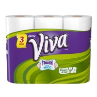 Viva Paper Towels, White, Big Roll, Choose-A-Size, White (3 Rolls) Viva Paper Towels, White, Big Roll, Choose-A-Size, White (3 Rolls)