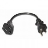 C2G / Cables to Go 03114 18 AWG Outlet Saver Power Extension Cord NEMA 515R to NEMA 515P, Black (3 feet/0.91 Meters) C2G / Cables to Go 03114 18 AWG Outlet Saver Power Extension Cord NEMA 515R to NEMA 515P, Black (3 feet/0.91 Meters)