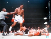 Muhammad Ali autographed 16x20 Photo (Steiner Sports Hologram) (Pre 2000 signature) Image #2 Liston Knockout Muhammad Ali autographed 16x20 Photo (Steiner Sports Hologram) (Pre 2000 signature) Image #2 Liston Knockout