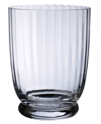Villeroy & Boch brings contemporary style to your home with this New Cottage hurricane lamp, featuring a stately silhouette detailed with beveled edges. Finished in elegant crystal. Villeroy & Boch brings contemporary style to your home with this New Cottage hurricane lamp, featuring a stately silhouette detailed with beveled edges. Finished in elegant crystal.