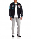 ecko unltd. Men's Component Fleece Varsity Jacket