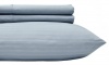 Royal's Stripe Blue 300-Thread-Count 2pc / Pair Standard / Queen Size 20 x 30 Pillowcases 100% Egyptian Cotton, Sateen, Pillow Cases