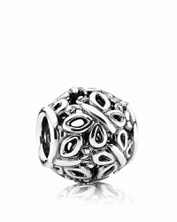 This intricate design in sterling silver evokes a beautiful field filled with graceful butterflies. Charm by PANDORA. This intricate design in sterling silver evokes a beautiful field filled with graceful butterflies. Charm by PANDORA.