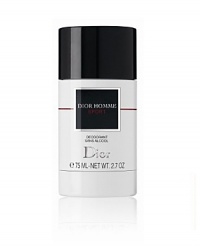 A road. A man. A car. A fragrance. Dior for men celebrates the courage, daring and intensity of the world's most exciting sport -- the passion, excitement and speed of cars and racing -- with a fresh, spicy, woody new scent. Dior Homme Sport bursts with vigor and vitality with citron and cedarwood accords plus, at its heart, a signature new ginger accord, energizing, masculine and powerful. Made for the man who lives boldly, freely, intensely, without breaks, every minute of the day. A road. A man. A car. A fragrance. Dior for men celebrates the courage, daring and intensity of the world's most exciting sport -- the passion, excitement and speed of cars and racing -- with a fresh, spicy, woody new scent. Dior Homme Sport bursts with vigor and vitality with citron and cedarwood accords plus, at its heart, a signature new ginger accord, energizing, masculine and powerful. Made for the man who lives boldly, freely, intensely, without breaks, every minute of the day.