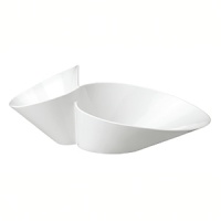 Combining the time-honored quality and tradition of Villeroy & Boch with a fluid, super-sleek design, this innovative chip & dip server is perfect for entertaining small groups and large. Combining the time-honored quality and tradition of Villeroy & Boch with a fluid, super-sleek design, this innovative chip & dip server is perfect for entertaining small groups and large.