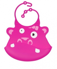 Ulubulu Silicone Bib, Gertrude the Hippo Ulubulu Silicone Bib, Gertrude the Hippo