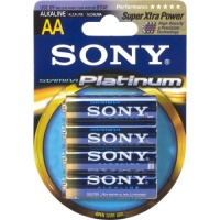 Sony Stamina Platinum Alkaline AA Batteries (4-Pack) Sony Stamina Platinum Alkaline AA Batteries (4-Pack)