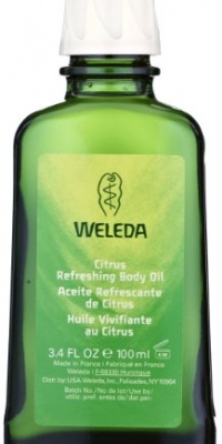 Weleda Citrus Reshfreshing Body Oil, 3.4-Fluid Ounce