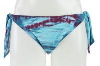 Lucky Brand Women's Tie Dye Side-Tie Swimsuit Bikini Bottom Separate Lucky Brand Women's Tie Dye Side-Tie Swimsuit Bikini Bottom Separate