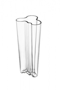 iittala Aalto 10-Inch Vase, Clear iittala Aalto 10-Inch Vase, Clear