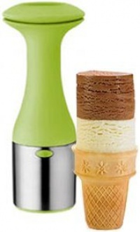 Cuisipro Scoop and Stack Ice Cream Scoop, Green Cuisipro Scoop and Stack Ice Cream Scoop, Green