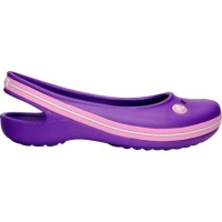 Crocs Genna II Kids Girls Shoes Designer Footwear - Neon Purple/Carnation / Size J4 Crocs Genna II Kids Girls Shoes Designer Footwear - Neon Purple/Carnation / Size J4