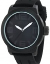 Kenneth Cole Reaction Men's RK1233 Triple Black with White Details Watch