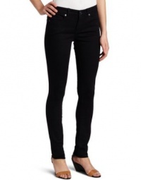 Calvin Klein Jeans Women's Curvy Skinny Power Stretch Leg Jean, Black, 4x32