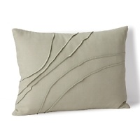Waving organic pleats create a hand-crafted effect on this sea bisque Calvin Klein Home decorative pillow. It adds an artistic touch to both modern and traditional decor. Waving organic pleats create a hand-crafted effect on this sea bisque Calvin Klein Home decorative pillow. It adds an artistic touch to both modern and traditional decor.