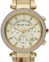Michael Kors Women's MK5632 Parker Gold/Horn Watch