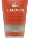 Lacoste Red Style In Play By Lacoste For Men, Shower Gel, 5-Ounce Bottle
