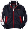 Tommy Hilfiger Boys 2-7 Gideon Track Jacket, Swim Navy, 03 Regular