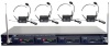 PYLE-PRO PDWM4400 - 4 Mic VHF Wireless Lavalie/ Headset System