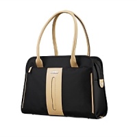 This classically tailored luggage collection offer first class style and luxurious comfort. Features include leather shoulder straps, front pocket organization and a padded laptop compartment that accommodates up to a 15.6 laptop. This classically tailored luggage collection offer first class style and luxurious comfort. Features include leather shoulder straps, front pocket organization and a padded laptop compartment that accommodates up to a 15.6 laptop.