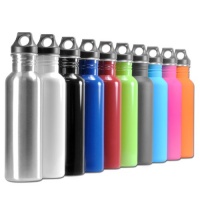 Eco-Friendly Wide Mouth 25oz, 750mL Stainless Steel Sports Water Bottle - BPA Free Eco-Friendly Wide Mouth 25oz, 750mL Stainless Steel Sports Water Bottle - BPA Free