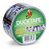 Duck Tape Justin Bieber Print (1.88-Inch X 10 Yd) Duck Tape Justin Bieber Print (1.88-Inch X 10 Yd)