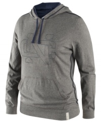 Cheer on the North Carolina Tar Heels in this fashionable jersey hoodie by Nike. Cheer on the North Carolina Tar Heels in this fashionable jersey hoodie by Nike.