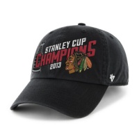 NHL Chicago Blackhawks 2013 Stanley Cup Champions Hat, One Size, Black NHL Chicago Blackhawks 2013 Stanley Cup Champions Hat, One Size, Black