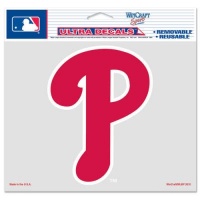 Philadelphia Phillies 5 x 6 Ultra Decal Philadelphia Phillies 5 x 6 Ultra Decal